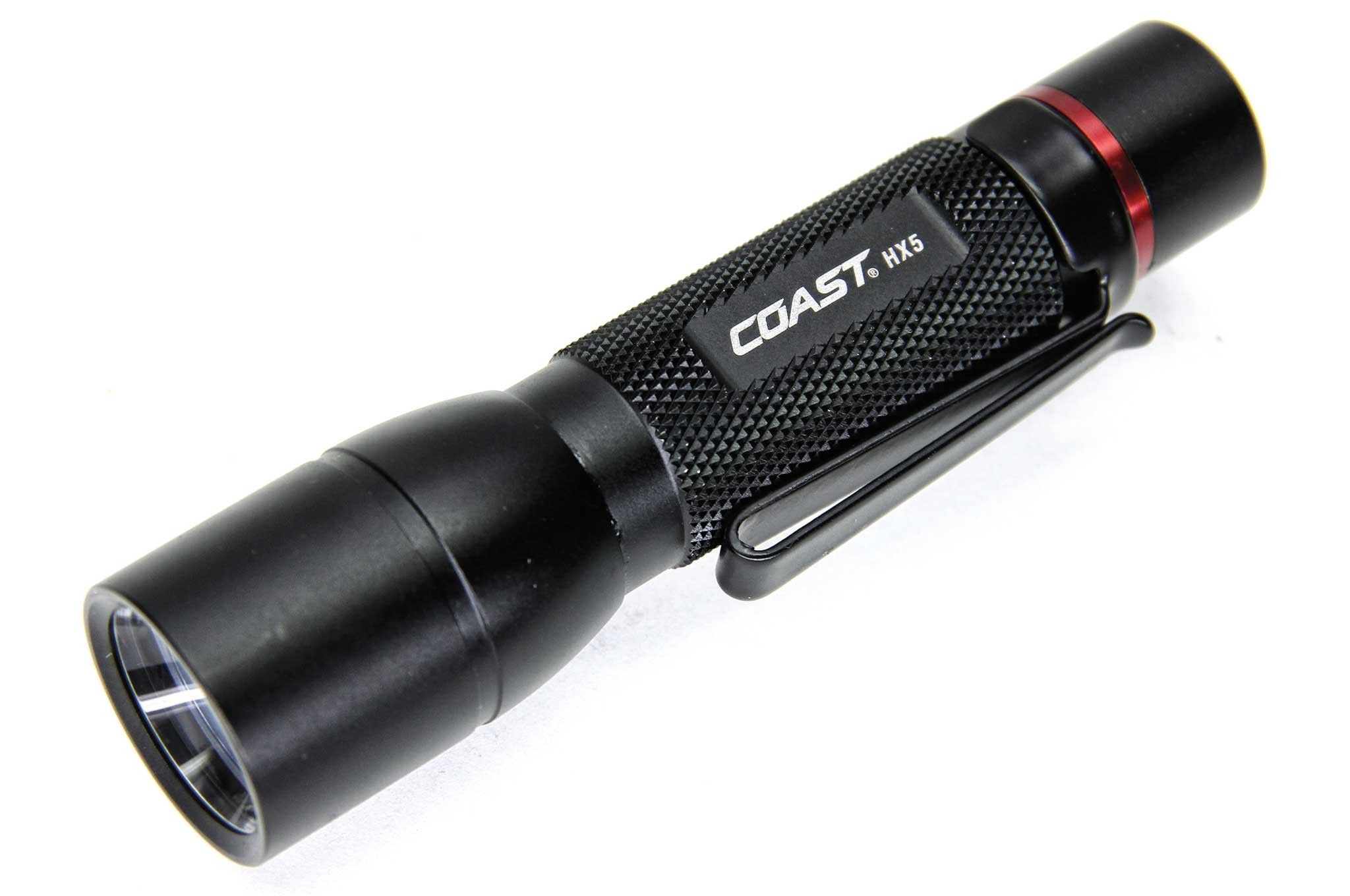 Coast Zaklamp - HX5 - 130 Lumen - Zwart