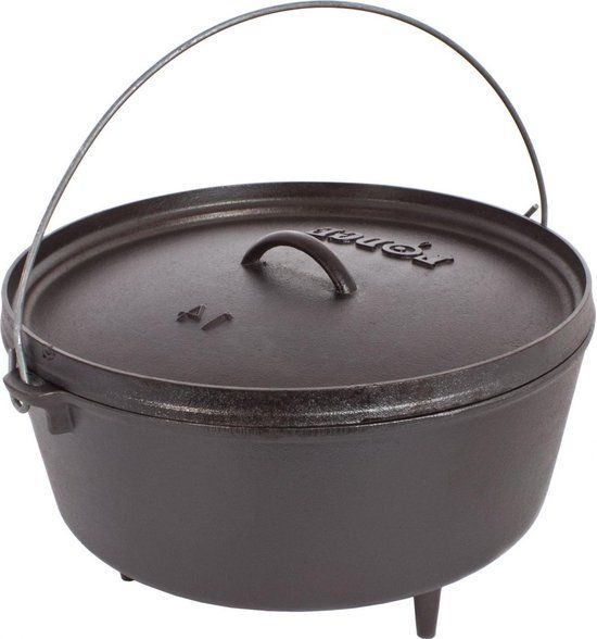 Lodge Logic Deep Camp Dutch oven - Ø 36cm - Metaal - 0075536381459