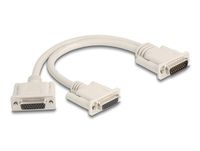 DeLOCK 67171 câble série Beige 0,3 m DB-26 2 x DB-26