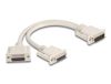 DeLOCK 67171 seriële kabel Beige 0,3 m DB-26 2 x DB-26