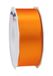 Präsent cadeaulint, polyester, oranje, rol 25 m 40 mm