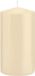Trend Candles Cilinderkaars/stompkaars - cremewit - 8 x 15 cm - 69 branduren