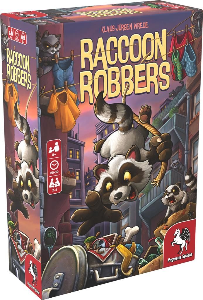 Pegasus Spiele Gmbh Raccoon Robbers - Board Game - 4250231728785