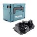 Makita MAKPAC 3 kunststof koffer (821551-8) + inzetstuk voor haakse slijper DGA 511 513 517 (839252-4)