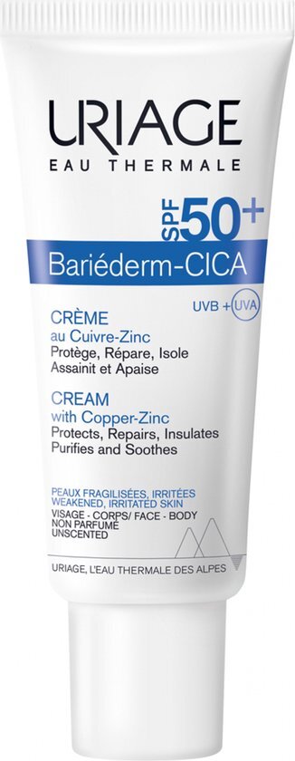 Uriage Bariéderm cica herstellende crème spf 50