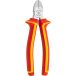 STAHLWILLE Pince coupante latérale VDE 180 mm, chromé