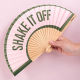 Fisura Houten waaier Shake It Off