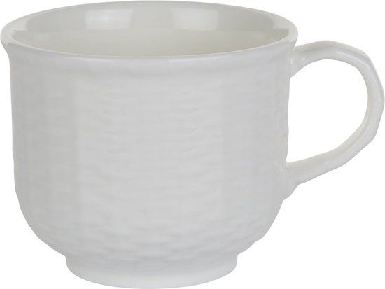 Wedgwood Nantucket Theekop - Bone China - Wit - 8.5 cm