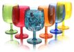 Set de 6 verres à vin réutilisables en plastique 12 oz