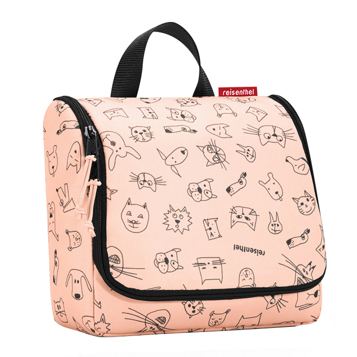 reisenthel Toiletbag Kids Cats and Dogs Rose
