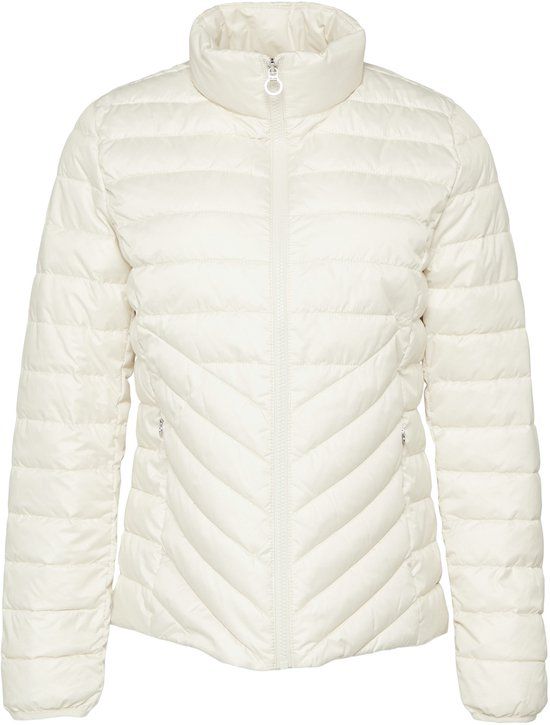 s.Oliver Outdoor-Jacke Vrouwen Wolwit Regular Fit Polyester Gestreept