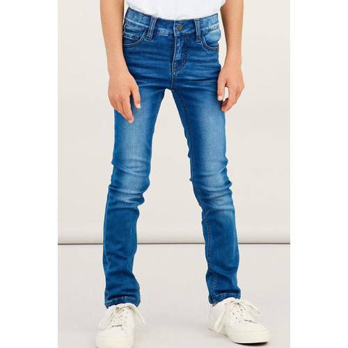 NAME IT KIDS slim fit jeans NKMTHEO stonewashed