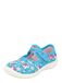 BECK Ballerina's 'Unicorn' turquoise / rosa / donkerroze / wit
