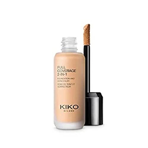 KIKO Milano Full Coverage 2-In-1 Foundation & Concealer 08 - Wb 40 | 2 in 1 foundation en concealer, hoge dekking