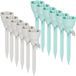 Système d'irrigation goutte à goutte sans marque, set de 12, pour vos plantes, arrosage automatique, vanne, gris et vert