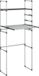 vidaXL Wasmachinerek 77x52x192 cm Aluminium