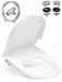YEAUPE PRO WC-bril Universeel Bidet Soft Close Dubbel mondstuk vorm D