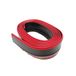 Simoni Racing UB/BR Lip Splitter Universele autobumperbescherming Universele Body Spoiler Rock Rubber Bumper Voorbumper Auto Zwart Rood