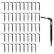 50 goutteurs pour systèmes d'irrigation, adaptés aux tuyaux de jardin de 4/7 mm