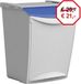 Emga Poubelle Ecosystem Bleu 25l.