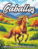 Caballos Libro de Colorear para Adultos