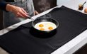 FireMat Black Edition 46 x 46 cm, tapis de protection contre le feu pour plaque de cuisson à induction, protection pendant la cuisson, convient pour machine à café, friteuse à air chaud, etc.