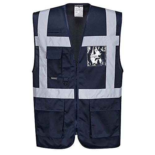 Portwest F476 Iona Executive Vest, XL, Navy