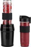 SWEISS Mini-blender MOOV9, 300 W, 570 ml, 2 drinkflessen, zwart