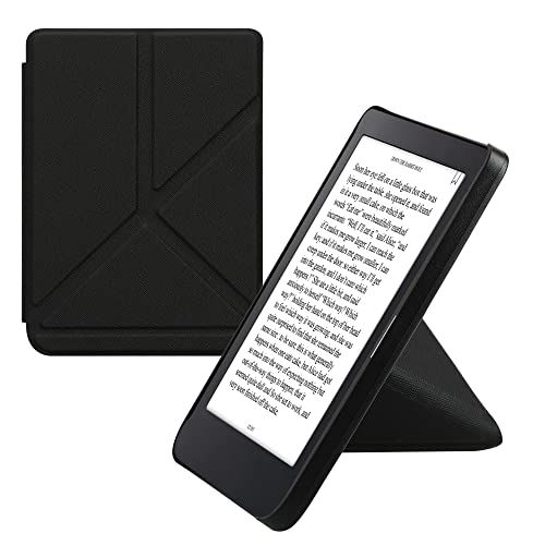 kwmobile hoes compatibel met Kobo Clara 2E - Hoesje voor ereader in zwart