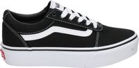 VANS MY Ward Platform (Canvas) Black/White - Maat 34 - Kinderen
