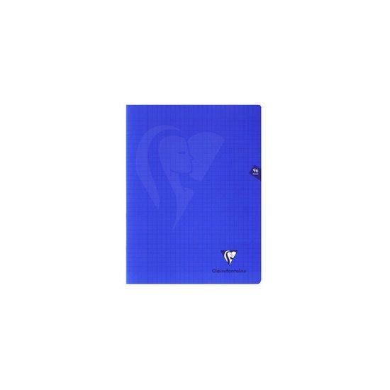 Clairefontaine Mimesys schrift met 96 pagina's 24 x 32 cm Blauw