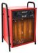 OEM Elektrische luchtverwarmer, 9 kW, 400 V, metalen behuizing, thermostaat, 3 standen