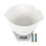 Salter 1024 WHDR14 Dual Pour Electronic Scale with Mixing Bowl