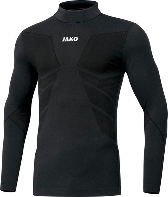 Jako Turtleneck Comfort 2.0 Thermoshirt - Mannen - Zwart - Maat S