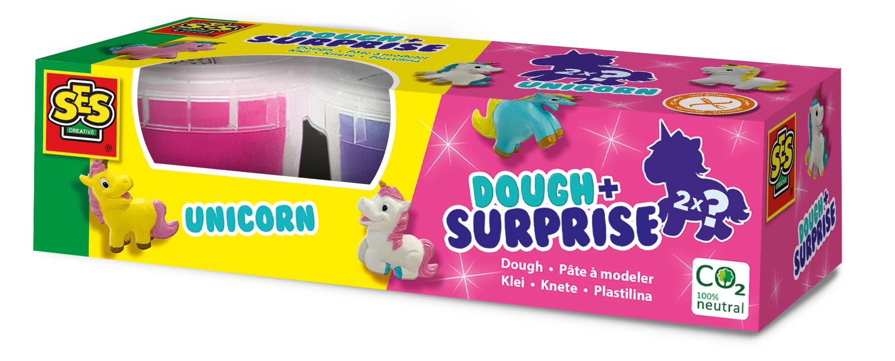 SES Creative Klei met surprise - Unicorn