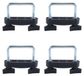 Set de 4 brides de fixation en U pour barres de toit