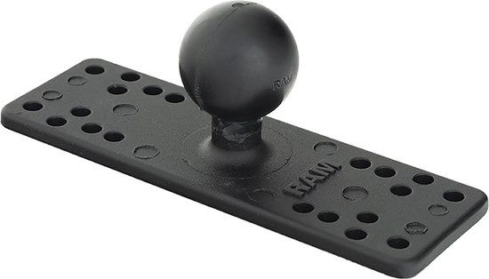 RAM Mounts USA LLC Electronica montageplaat C-Kogel Zwart TPU