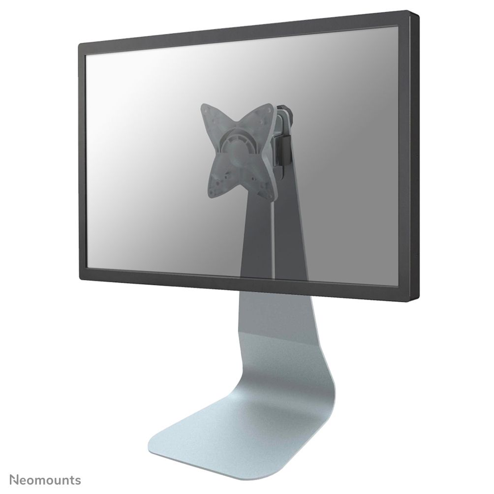 Neomounts FPMA-D800 Monitor Stand - Desk Mount - Silver