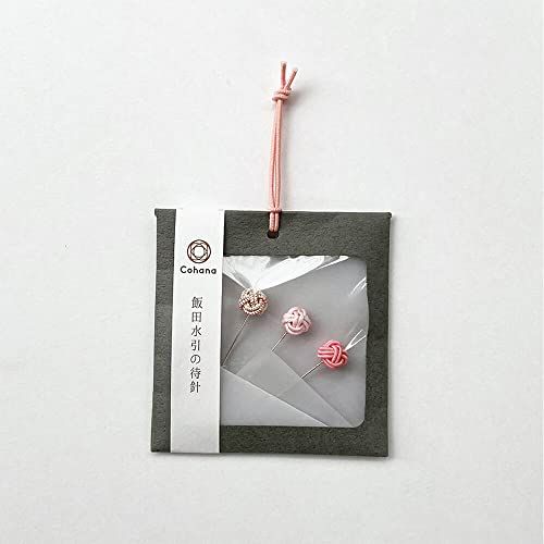 Cohana - Roze Sakura Mizuhiki Naaipennen - 3 Stuks