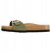 Scholl Slipper Estelle Patent Synthetic Khaki Schoenmaat 38