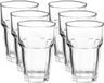 Bormioli Rocco Longdrinkglazen Rock Bar - 6x stuks - transparant - glas - 370 ml