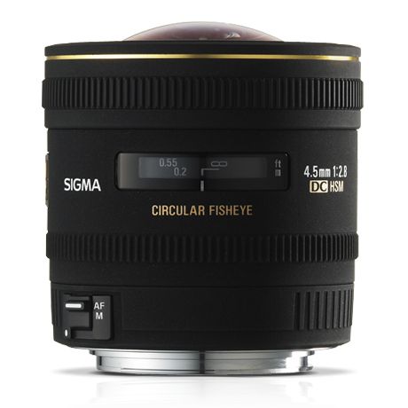 Sigma 4.5mm f/2.8 EX DC HSM Circular Fisheye Lens - Canon EF