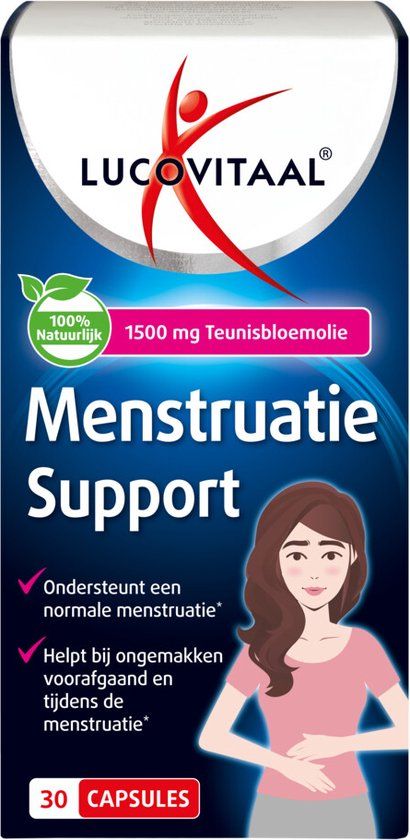 Lucovitaal Menstruatie Support - 30 capsules