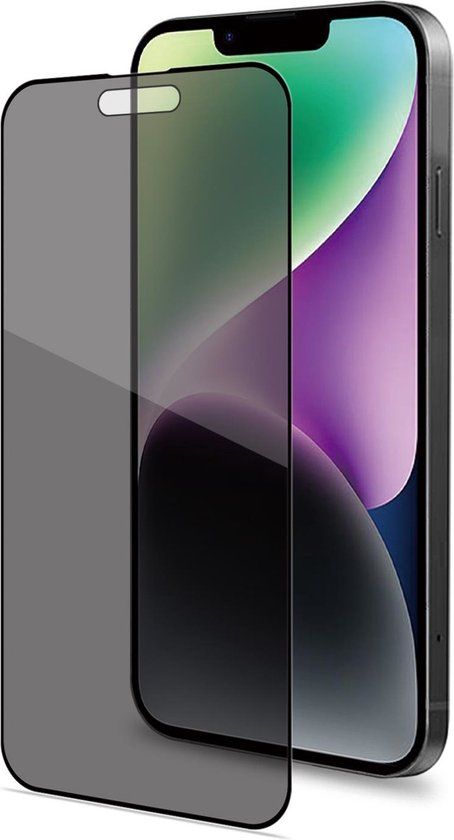 Celly Privacy Screenprotector Apple iPhone 15 - Gehard Glas