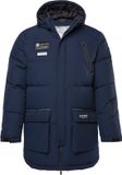 JP 1880 Heren Parka met Capuchon - Navy Blauw - Maat 3XL