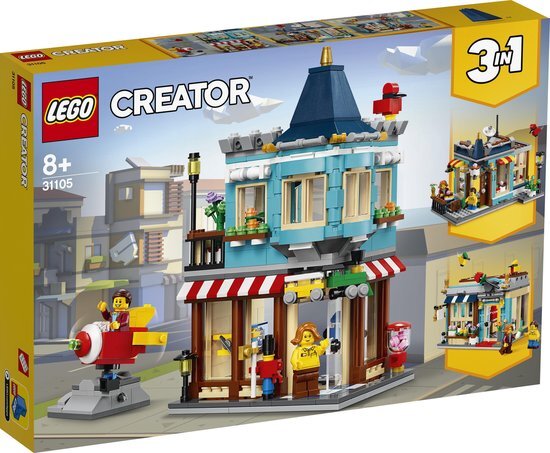 lego Creator 31105 3-in-1 Woonhuis en Speelgoedwinkel