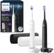 Philips Sonicare Elektrische tandenborstel Serie 7100, dubbelverpakking, 4 standen, 3 intensiteiten, Bluetooth, HX7429/02, wit en zwart