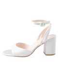 Next - Dames - Forever Comfort® bruiloftspumps met ronde neus en blokhak - Wit