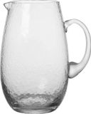 Broste Copenhagen Hammered Waterkaraf Transparant Glas 2L