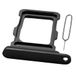 MMOBIEL Simkaart Houder Geschikt voor iPhone 16 Pro / 16 Pro Max – Sim Tray - Simkaarthouder Vervanging – Sim Card Tray - Incl. Sim Pin en Waterdichte Rubberen Ring - Zwart